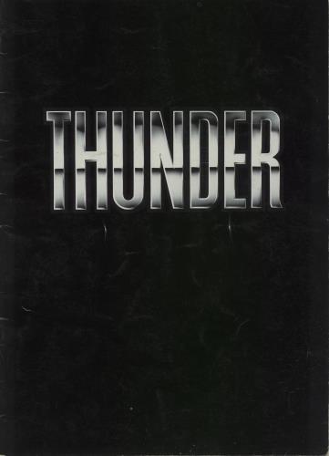 Thunder Backstreet Symphony + Ticket Stub UK tour programme